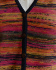 Alpaka Weste Pintado Multicolor Detailansicht