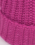 Alpaka Mütze in Fuchsia aus Baby Alpaka
