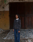 Alpaka Strickjacke in Schwarz von Manuela Bedford