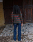 Alpaka Strickjacke in Grün von Manuela Bedford