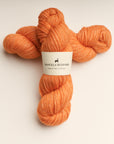 Baby Alpaka Wolle von Manuela Bedford in Orange