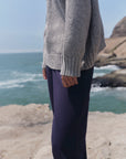 Alpaka Pullover Vero in Grau von Manuela Bedford