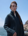 Alpaka Troyer Pullover in Grün von Manuela Bedford