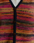 Alpaka Weste Pintado Multicolor Detailansicht