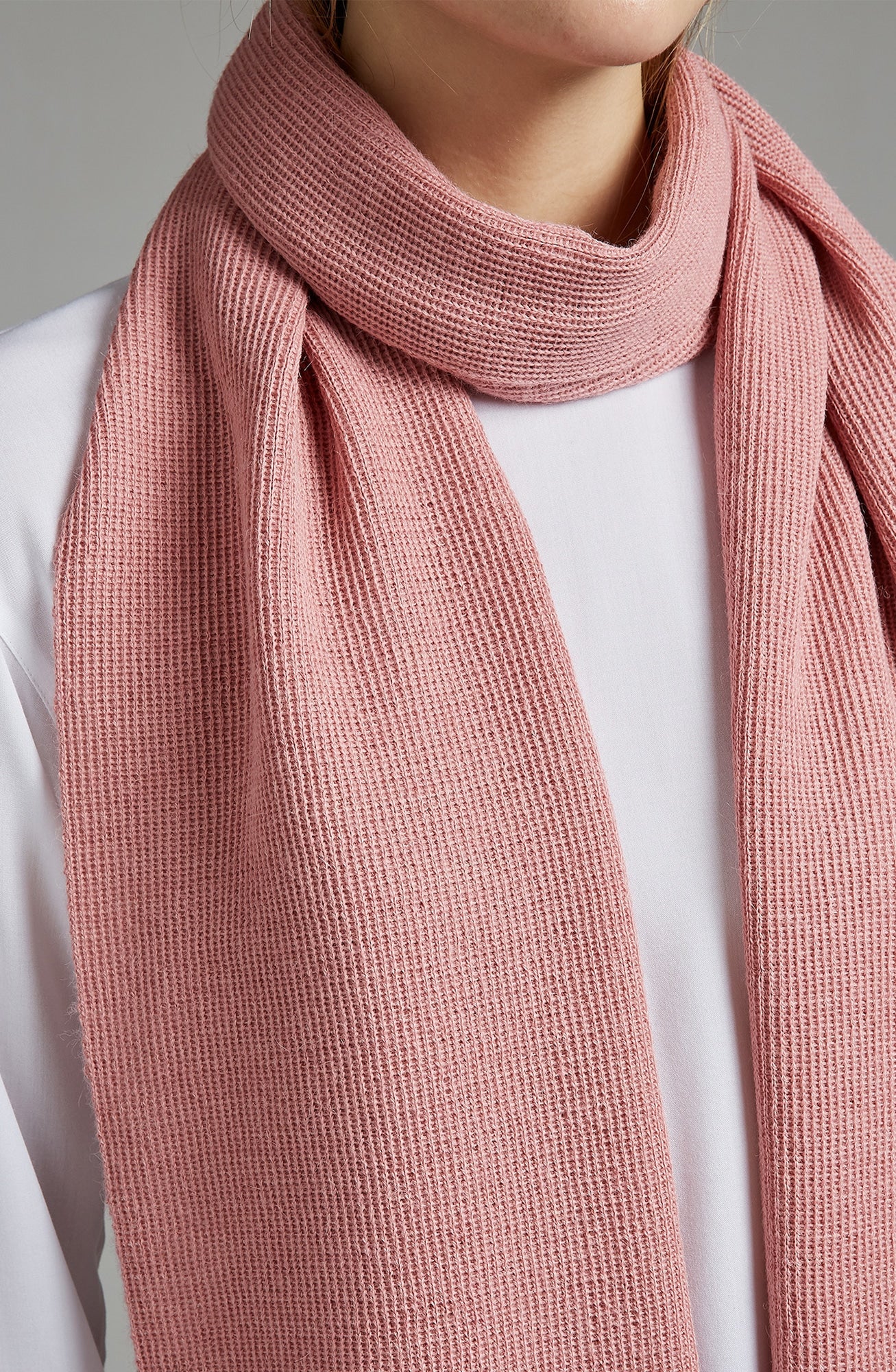Klassik Schal Rosa
