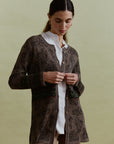 Weicher Luz Baby Alpaka Cardigan von Manuela Bedford