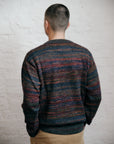 Herren Alpaka Rundhals Pullover von Manuela Bedford Detailansicht