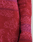 Alpaka Cardigan in Rot von Manuela Bedford