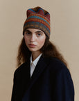 Alpaka Jacquard Mütze Eliana von Manuela Bedford