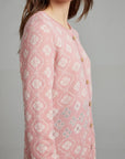 Lange Alpaka Strickjacke aus Baby Alpaka von Manuela Bedford