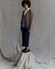 Vero Alpaka Cardigan Multicolor Detailansicht