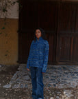 Baby Alpaka Troyer Pullover in Blau von Manuela Bedford
