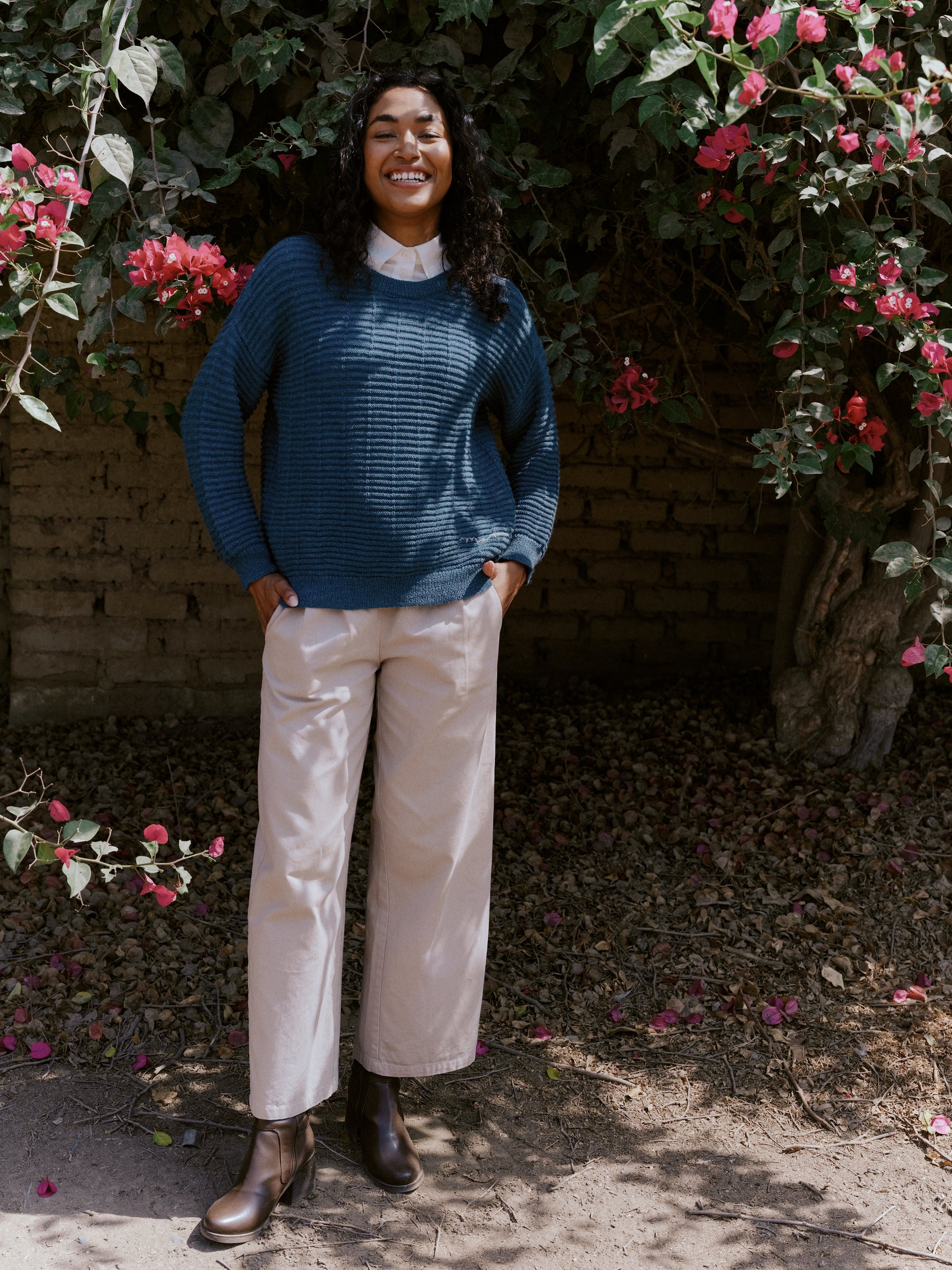 Alpaka Pullover von Manuela Bedford Vollbild 