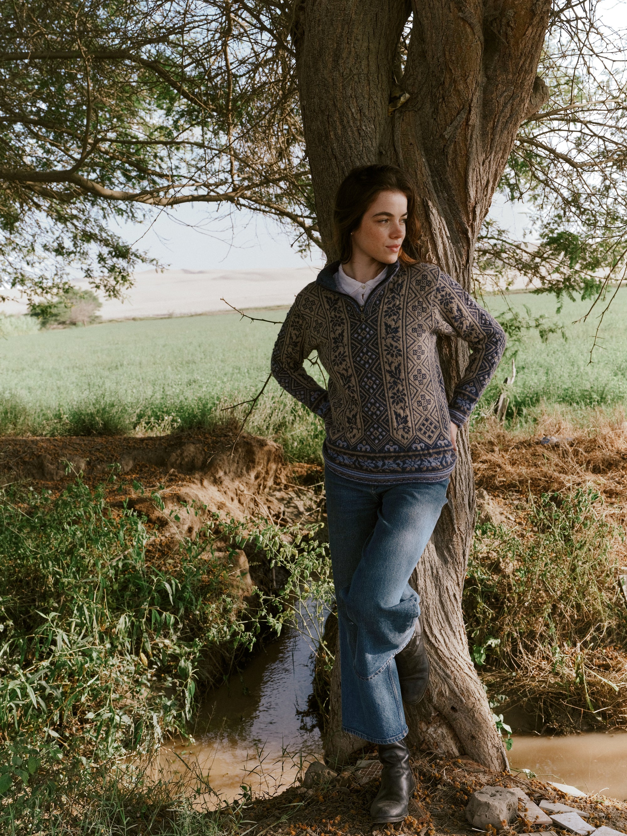 Alpaka Zipper von Manuela Bedford 