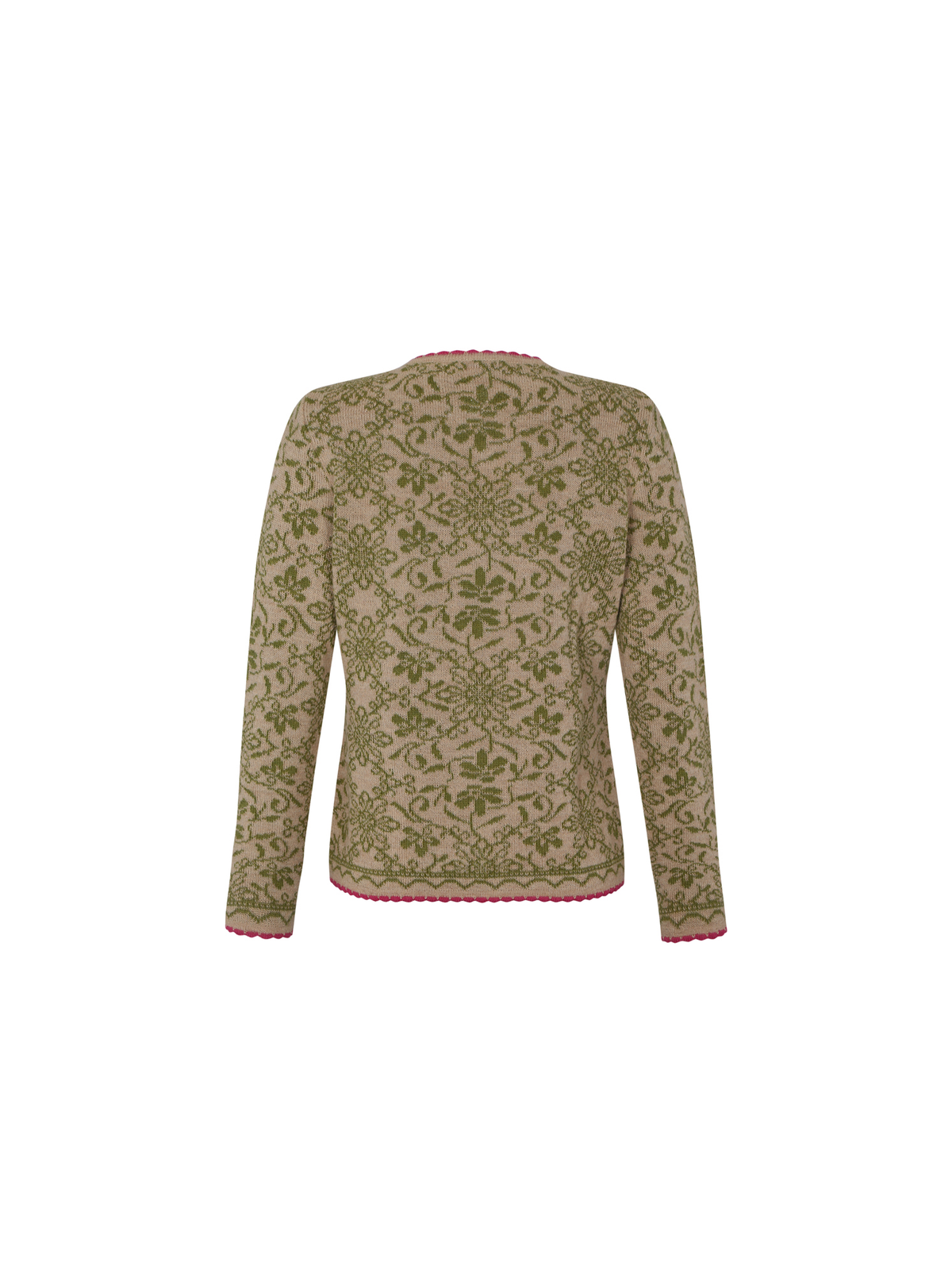 Alpaka Cardigan Camila in Grün