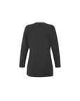 Alpaka Strickjacke in Grau - aus 100% Baby Alpaka - Manuela Bedford