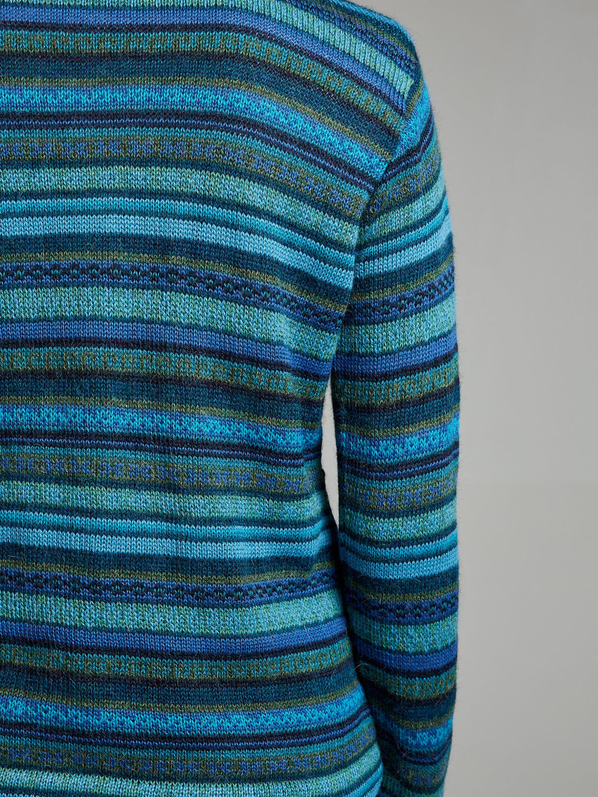 Weiche Rayas Alpaka Strickjacke von Manuela Bedford