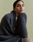 Manuela Bedford Alpaka Decke in Grau