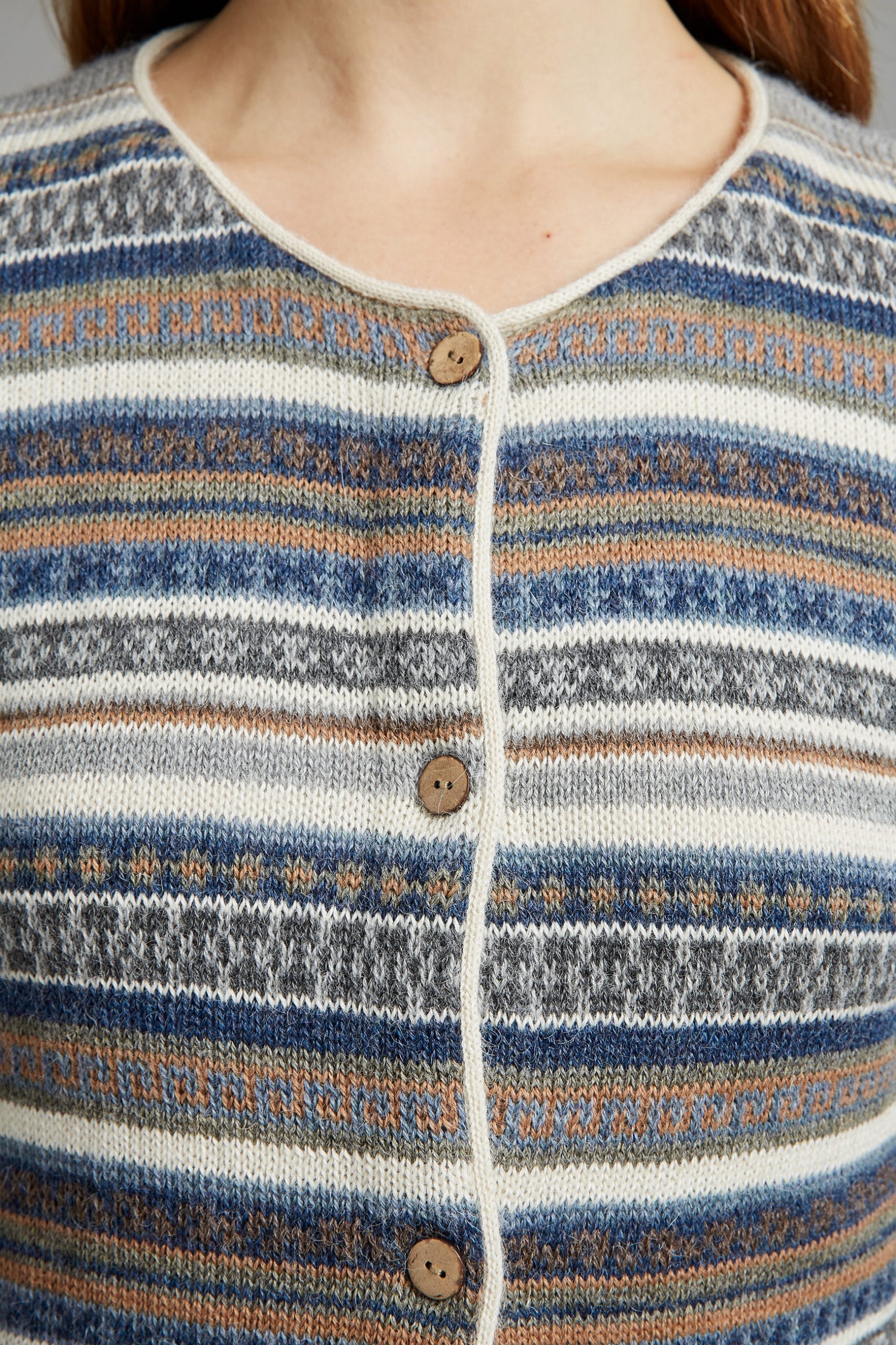Rayas Cardigan Navy