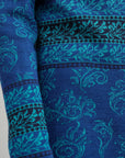 Alpaka Cardigan in Blau von Manuela Bedford