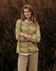 Alpaka Pullover in Grün von Manuela Bedford