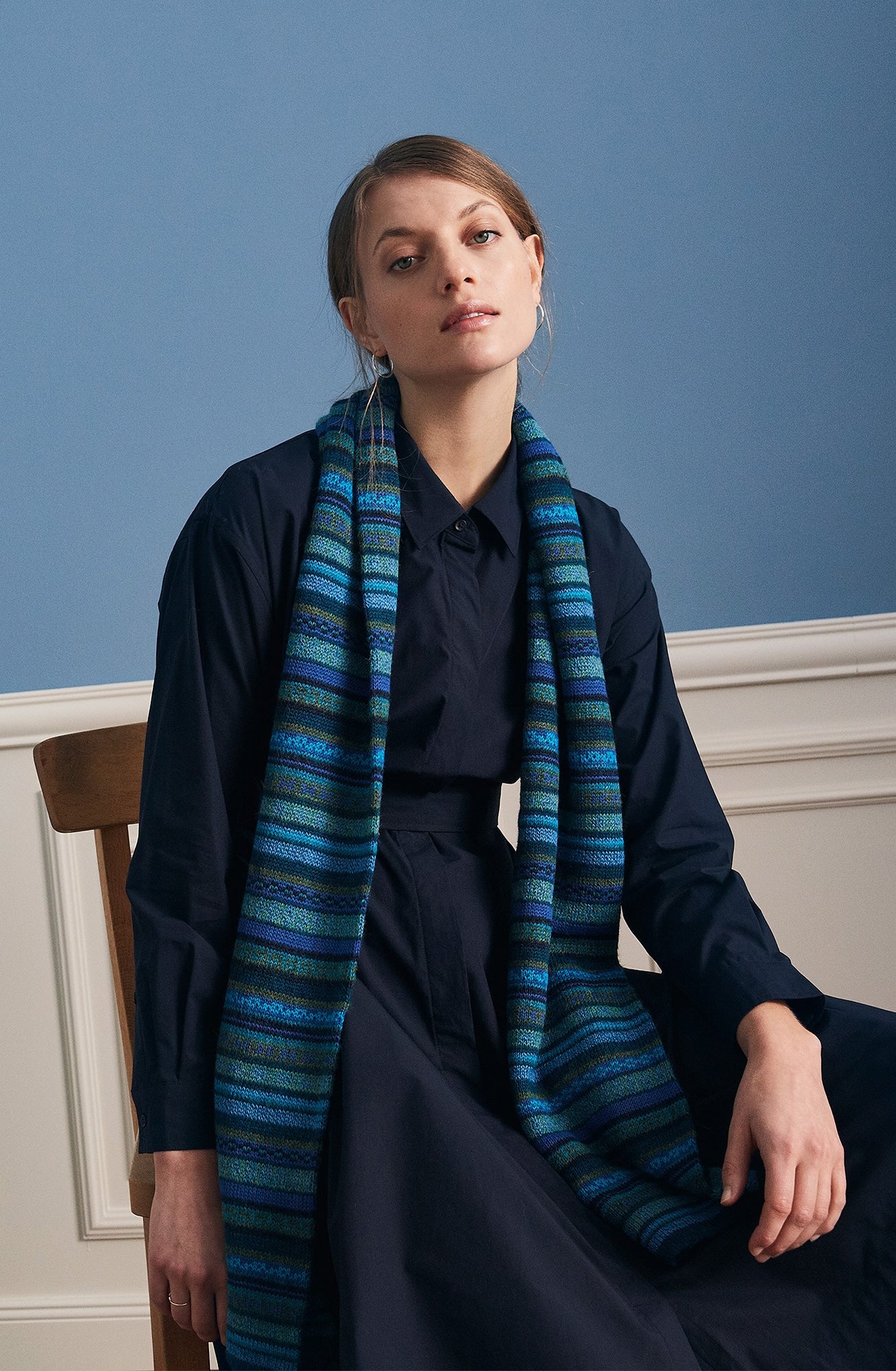 Rayas Alpaca Scarf made from 100% finest Peruvian alpaca wool