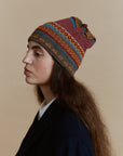 Alpaka Jacquard Mütze Eliana von Manuela Bedford