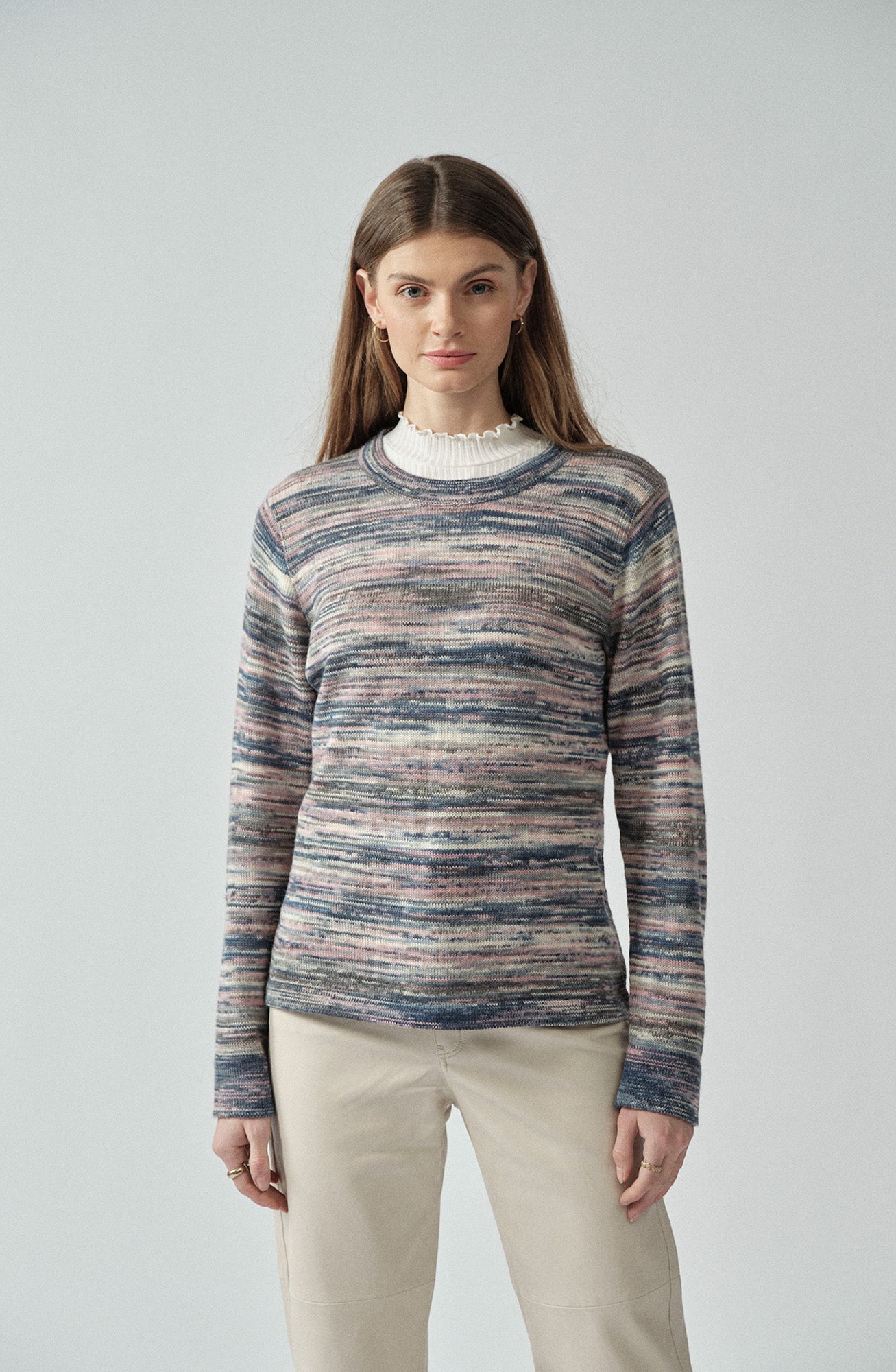 Alpaka Pullover in Navy von Manuela Bedford
