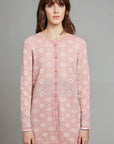 Lange Alpaka Strickjacke aus Baby Alpaka von Manuela Bedford